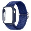 Apple Watch Series 10 42mm Nylon Band & Case - Dark Blue - 1