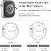 Apple Watch Series 10 46mm Pink Silicone Band with PC Case - 6