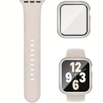 Apple Watch 40mm/41mm Silicone Band & PC Case - Starlight Pin Buckle - 1