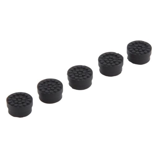 HP Mouse Cap Set - 5pcs, Black, 0.4 x 0.5cm Diameter - 1