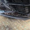 Chevrolet Corvette C8 2020+ Gold Foil Carbon Fiber Bumper Stickers Red - 4