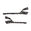 Chevrolet Corvette C8 Carbon Fiber Mirror Stickers 4pcs Set (Red) - 1
