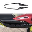 Chevrolet Corvette C8 2020 Carbon Fiber Door Panel Stickers 4pcs Set - 1