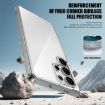 Samsung Galaxy S25 5G iPAKY Aurora Shockproof Transparent Black Case - 4