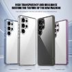 Samsung Galaxy S25 Ultra 5G iPAKY Aurora Shockproof Case (Transparent Black) - 2