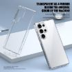 Samsung Galaxy S25 Ultra 5G iPAKY Aurora Shockproof Case (Transparent Black) - 3