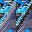 Gold Foil Carbon Fiber Console Stickers for Chevrolet Corvette C8 2020+ - 5