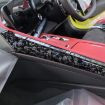 Gold Foil Carbon Fiber Console Stickers for Chevrolet Corvette C8 2020+ - 3