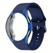 Samsung Galaxy Watch 4 Classic 46mm Dark Blue Silicone Band + PC Case - 1