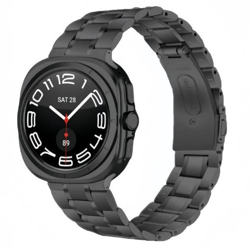 Samsung Galaxy Watch Ultra 47mm Black Stainless Steel Band - 1