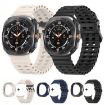 Samsung Galaxy Watch Ultra 47mm Dark Blue Silicone Band with TPU Case - 3