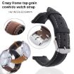 18mm Red Retro Crazy Horse Leather Watch Band xDfind - 6