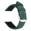 Green 24mm Leather Watch Band for Suunto 9/9 Baro/D5/Core/7 - Retro Style - 1