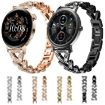 20mm Black Diamond Metal Watch Band for Garmin Venu/Venu 2/Sq/Sq2 - 6