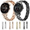 20mm Rose Gold Diamond Metal Watch Band for Garmin Vivomove/Vivoactive - 6