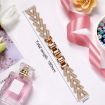 20mm Rose Gold Diamond Metal Watch Band for Xiaomi Mibro Air/Lite - 4