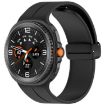 Samsung Galaxy Watch 8/8 Classic Magnetic Silicone Band Black Buckle - 1