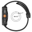 Samsung Galaxy Watch 8/8 Classic Magnetic Silicone Band Black Buckle - 7