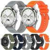 22mm Green xDfind Hybrid Nylon Braid Silicone Watch Band - 3