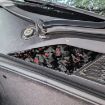 Gold Foil Carbon Fiber Front Storage Vent Sticker for Corvette C8 2020+ - 4