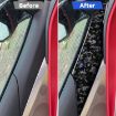 Gold Foil Carbon Fiber Car Door Stickers for Corvette C8 2020+ (2pcs) - 5