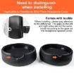 SteelSeries Siberia 650 Earpads - 2pcs Black Protein Leather Replacement - 5