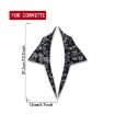 Gold Foil Carbon Fiber Door Stickers for Chevrolet Corvette C8 2020+ - 2