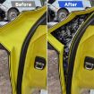 Gold Foil Carbon Fiber Door Stickers for Chevrolet Corvette C8 2020+ - 5