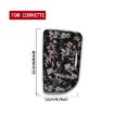 Gold Foil Carbon Fiber Cup Cover Sticker for Chevrolet Corvette C8 2020+ - 2