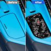 Chevrolet Corvette C8 2020+ Red Carbon Fiber Cup Cover Sticker - 5