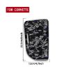 Gold Foil Carbon Fiber Cup Cover Sticker for Chevrolet Corvette C8 2020+ - 2