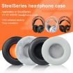 SteelSeries Siberia V1/V2/V3 Earpads 2pcs, Self-adhesive Lambskin Grey - 3