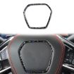 Gold Foil Carbon Fiber Steering Wheel Sticker for Chevrolet Corvette C8 - 1