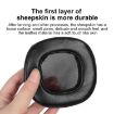 Magnetic Lambskin Leather Earpads for Abyss Diana Phi/AB-1266 (2pcs, Black) - 5