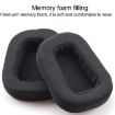 Logitech G633/G635/G933/G935 Headband Cover - Black Protein Leather - 2
