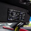 Gold Foil Carbon Fiber Mirror Stickers for Chevrolet Corvette C8 2020+ - 4