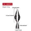 Gold Foil Carbon Fiber Car Door Stickers for Corvette C8 2020+ (4pcs) - 2