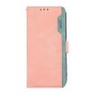 Samsung Galaxy XCover7 Pro Pink-Cyan RFID Leather Phone Case ABEEL - 2