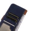 Samsung Galaxy XCover7 Pro Blue Leather RFID Phone Case - 6