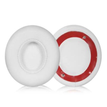 Lambskin Replacement Earpads for Beats Solo3/Solo2 - 1 Pair (White) - 1