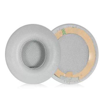 Lambskin Replacement Earpads for Beats Solo3/Solo2 - Grey (1 Pair) - 1